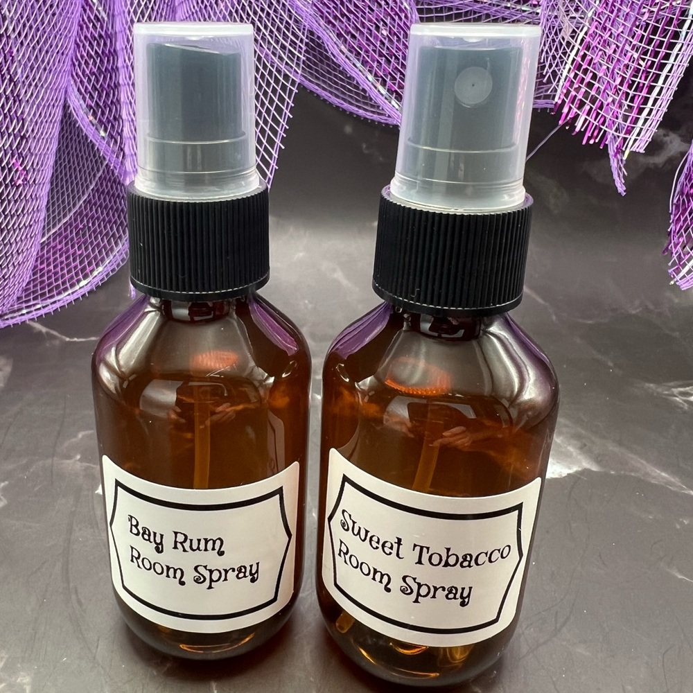 Bay Rum and Sweet Tobacco Room Spray Set
